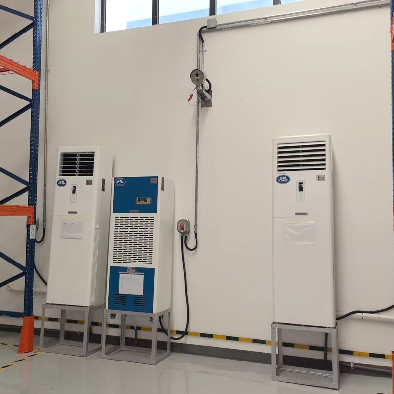 出口越南的英騰防爆除濕機(jī)、防爆空調(diào) 油庫(kù)噴使用